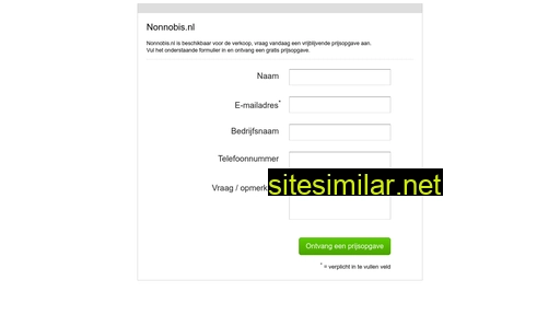 nonnobis.nl alternative sites