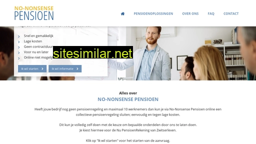 nononsensepensioen.nl alternative sites