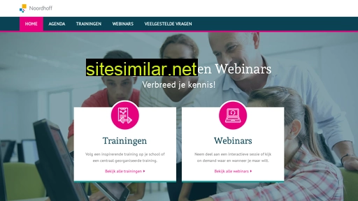 noordhoffwebinars.nl alternative sites