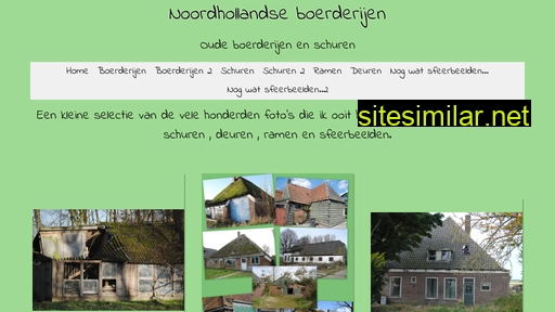 noordhollandseboerderijen.nl alternative sites