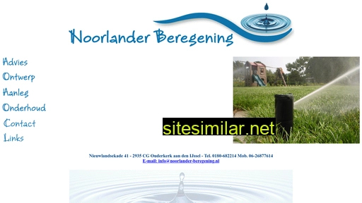 noorlander-beregening.nl alternative sites