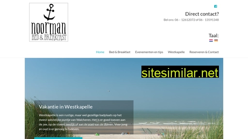 noormanwestkapelle.nl alternative sites
