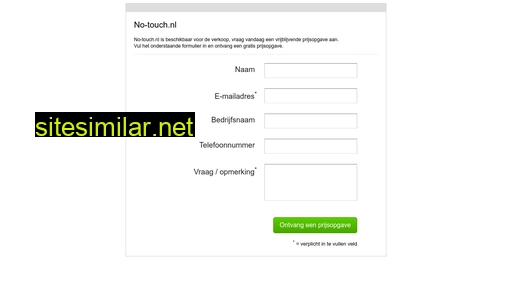 no-touch.nl alternative sites