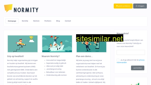 normity.nl alternative sites