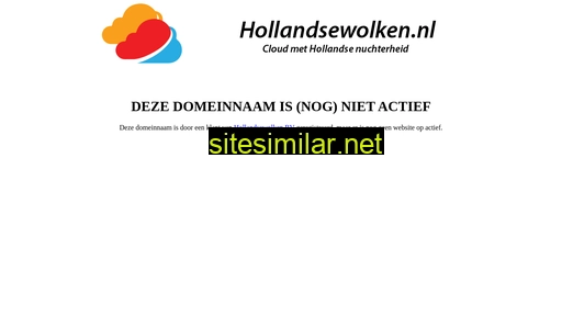 nosite.hollandsewolken.nl alternative sites