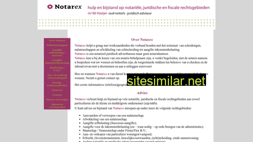 notarex.nl alternative sites