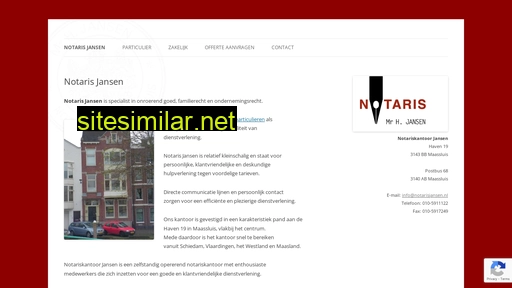 notarisjansen.nl alternative sites