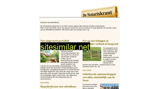 notariskrant.nl alternative sites