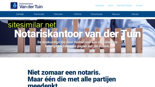 notarisvandertuin.nl alternative sites