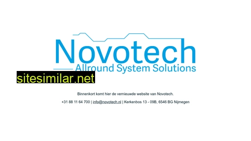 novotech.nl alternative sites