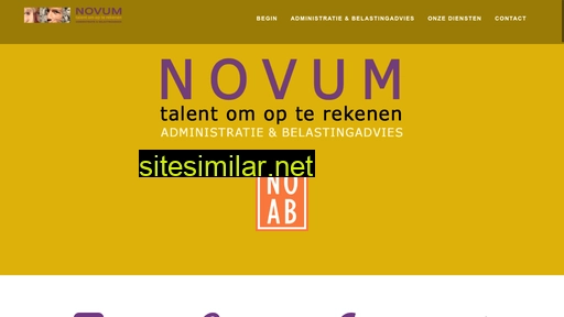 novumadviesgroep.nl alternative sites