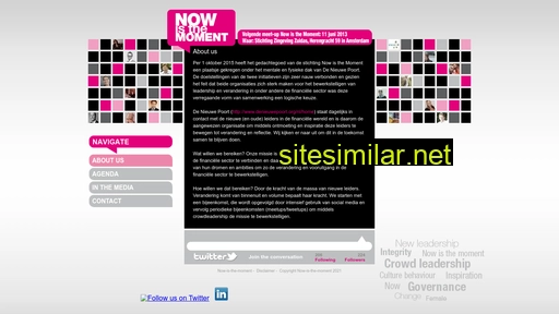 now-is-the-moment.nl alternative sites