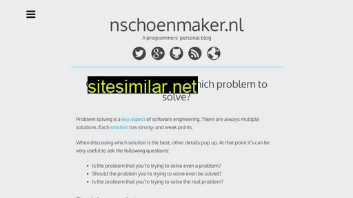 Nschoenmaker similar sites