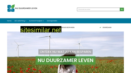 nuduurzamerleven.nl alternative sites
