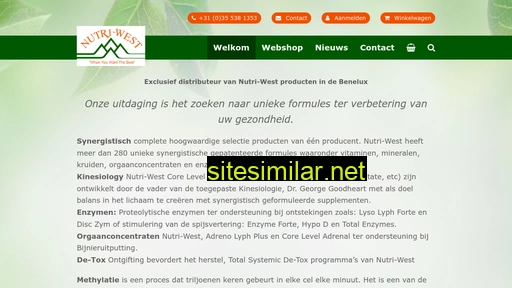 nutriwest.nl alternative sites