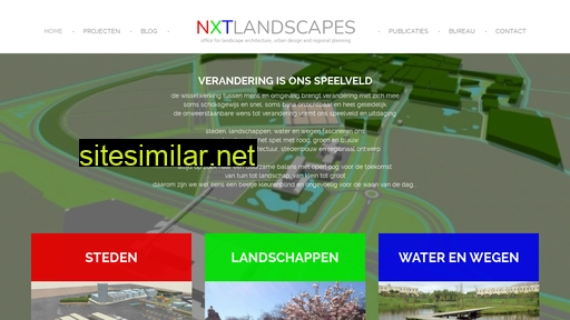 nxtlandscapes.nl alternative sites