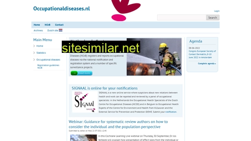 occupationaldiseases.nl alternative sites