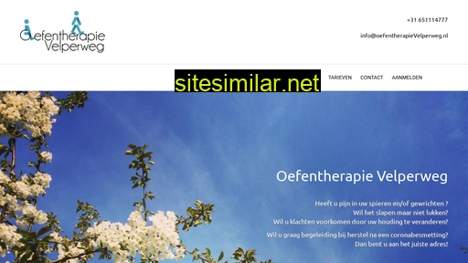 oefentherapievelperweg.nl alternative sites
