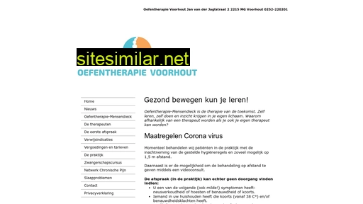 oefentherapievoorhout.nl alternative sites