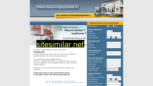 offerte-verbouwingshypotheek.nl alternative sites