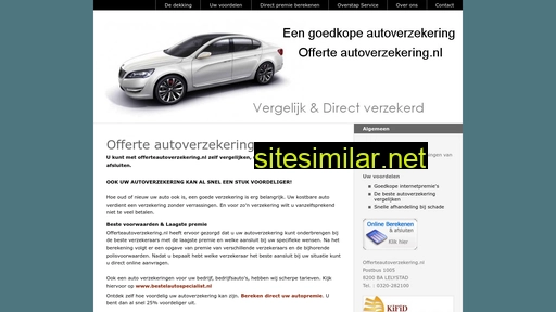 offerteautoverzekering.nl alternative sites