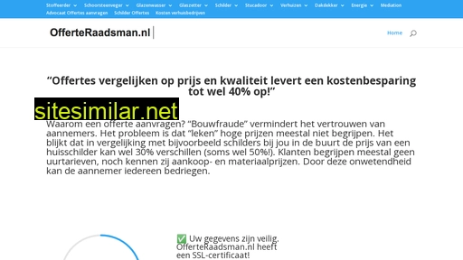 offerteraadsman.nl alternative sites