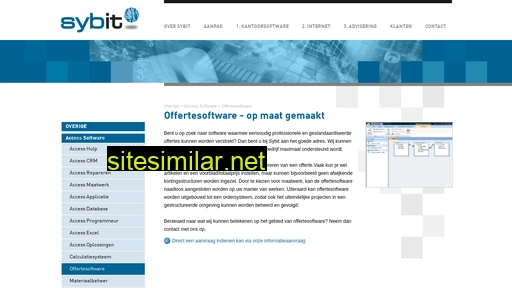 offertesoftware.nl alternative sites