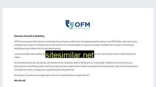 ofmsupport.nl alternative sites