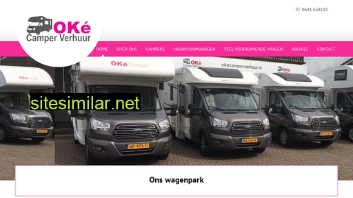 okecamperverhuur.nl alternative sites