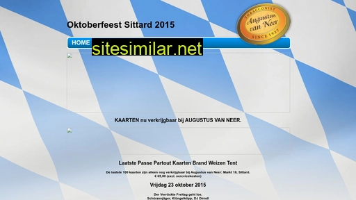 oktoberfeestensittard.nl alternative sites
