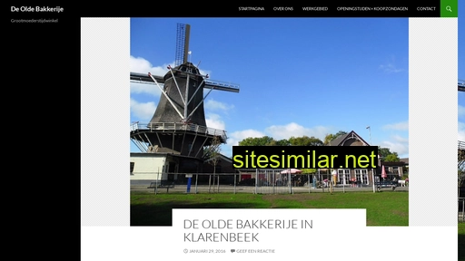 oldebakkerije.nl alternative sites