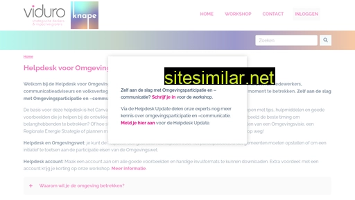 omgevingshelpdesk.nl alternative sites