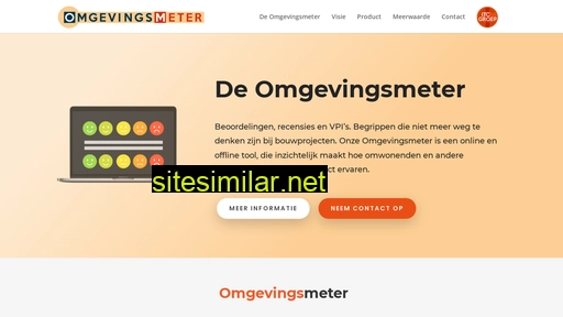 omgevingsmeter.nl alternative sites