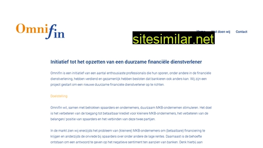 omnifinbank.nl alternative sites