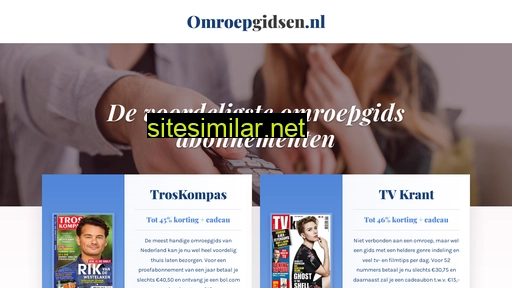 omroepgidsen.nl alternative sites