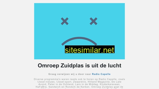 omroepzuidplas.nl alternative sites
