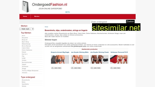ondergoedfashion.nl alternative sites
