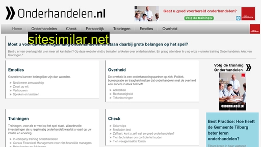 onderhandelen.nl alternative sites