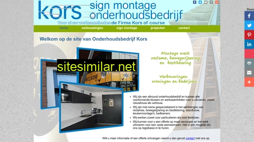 onderhoudsbedrijfkors.nl alternative sites