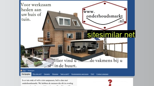 onderhoudsmarkt.nl alternative sites