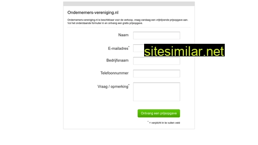 ondernemers-vereniging.nl alternative sites