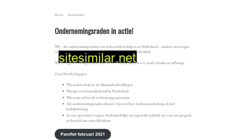 ondernemingsradeninactie.nl alternative sites