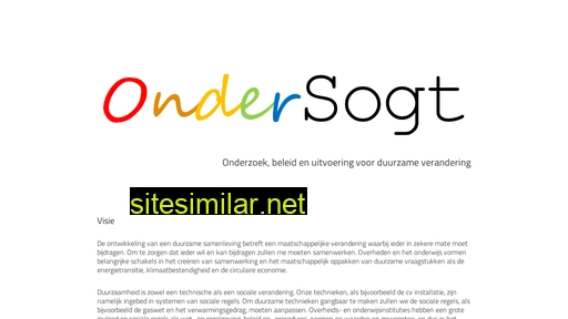 ondersogt.nl alternative sites