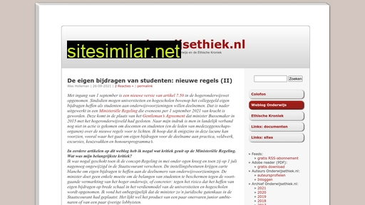 onderwijsethiek.nl alternative sites