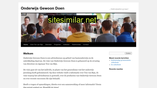 onderwijsgewoondoen.nl alternative sites