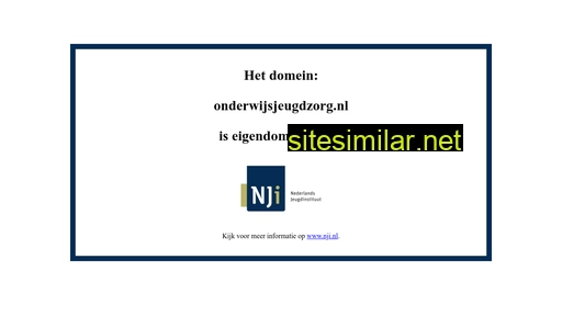 onderwijsjeugdzorg.nl alternative sites