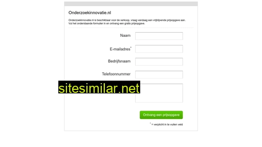 onderzoekinnovatie.nl alternative sites