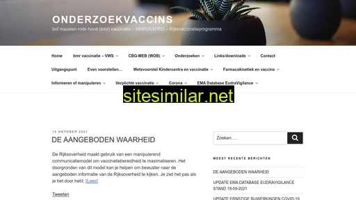 onderzoekvaccins.nl alternative sites