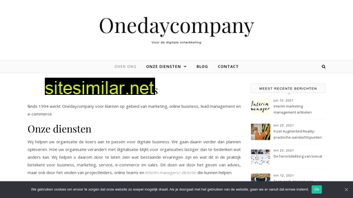 onedaycompany.nl alternative sites