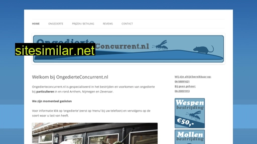 ongedierteconcurrent.nl alternative sites